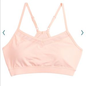 So Sporty Mesh Pieced Sports Bra, Size M